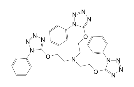 N,N,N-tris{2-[(1-phenyl-1H-tetraazol-5-yl)oxy]ethyl}amine