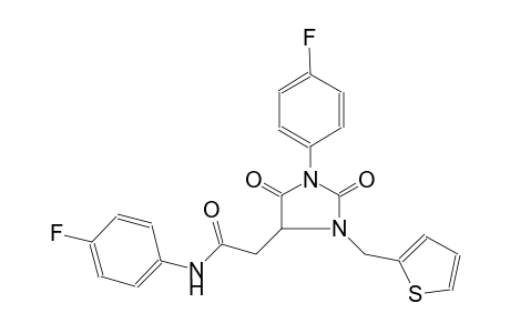 4-imidazolidineacetamide, N,1-bis(4-fluorophenyl)-2,5-dioxo-3-(2-thienylmethyl)-