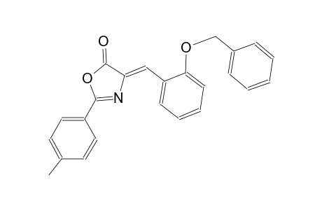 (4Z)-4-[2-(benzyloxy)benzylidene]-2-(4-methylphenyl)-1,3-oxazol-5(4H)-one