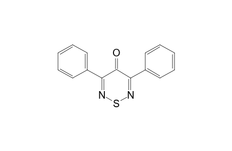 3,5-Diphenyl-4H-1,2,6-thiadiazin-4-one