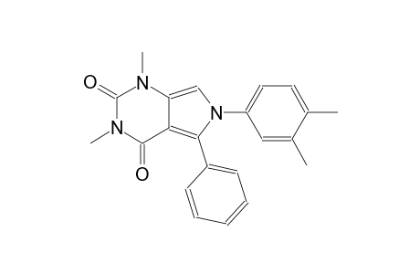 6-(3,4-dimethylphenyl)-1,3-dimethyl-5-phenyl-1H-pyrrolo[3,4-d]pyrimidine-2,4(3H,6H)-dione