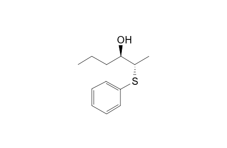 (2S*,3R*)-2-Phenylthio-3-hexanol