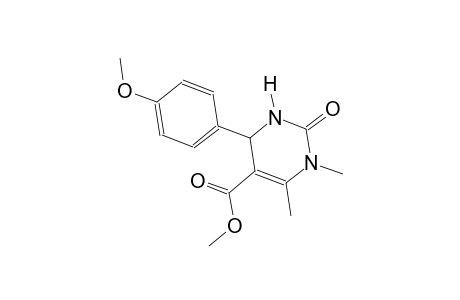 Methyl 4-(4-methoxyphenyl)-1,6-dimethyl-2-oxo-1,2,3,4-tetrahydropyrimidine-5-carboxylate