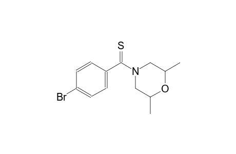4-(4-bromobenzothioyl)-2,6-dimethylmorpholine
