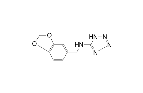 N-(1,3-benzodioxol-5-ylmethyl)-1H-tetraazol-5-amine