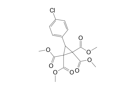 3-(4-Chlorophenyl)cyclopropane-1,1,2,2-tetracarboxylic acid tetramethyl ester