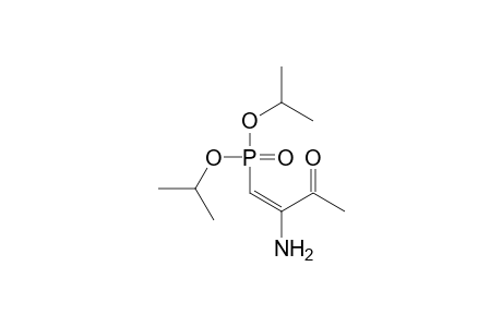 Phosphonic acid, (2-amino-3-oxo-1-butenyl)-, bis(1-methylethyl)ester