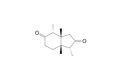 (1.beta.,2.alpha.,6.beta.,7.alpha.)-1,2,6,7-Tetramethylbicyclo[4.3.0]nonane-3,8-dione
