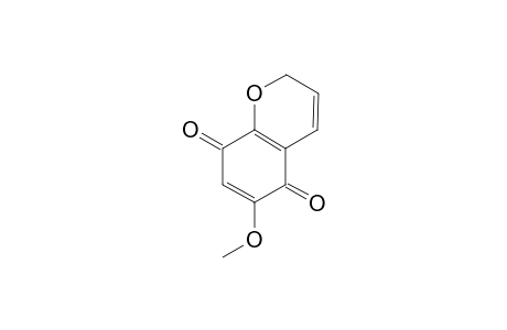 6-Methoxy-2H-1-benzopyran-5,8-quinone