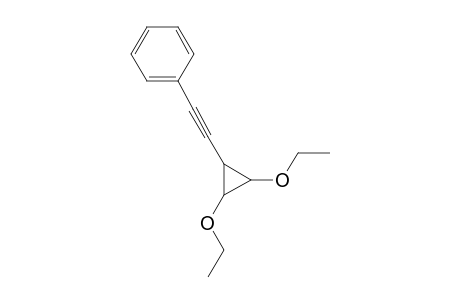 (2,3-Diethoxy-cyclopropylethynyl)-benzene
