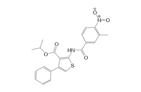 isopropyl 2-[(3-methyl-4-nitrobenzoyl)amino]-4-phenyl-3-thiophenecarboxylate