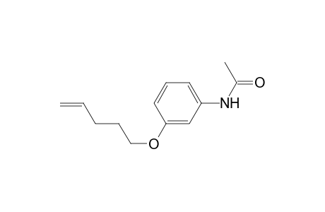 Acetamide, N-[3-(4-pentenyloxy)phenyl]-
