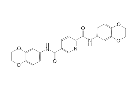 N~2~,N~5~-di(2,3-dihydro-1,4-benzodioxin-6-yl)-2,5-pyridinedicarboxamide