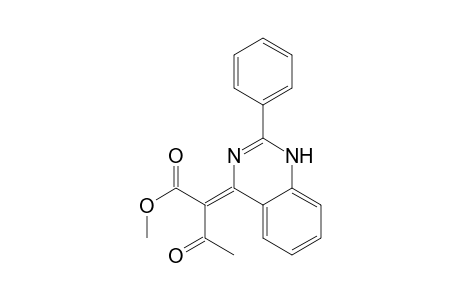 (2Z)-3-keto-2-(2-phenyl-1H-quinazolin-4-ylidene)butyric acid methyl ester