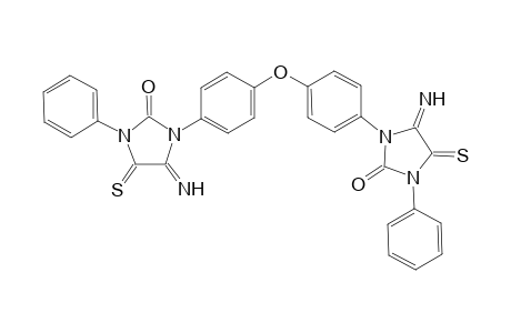 3,3'-(4,4'-Oxybis(4,1-phenylene))bis(4-imino-1-phenyl-5-thioxoimidazolidin-2-one)