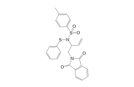 N-(1-(1,3-Dioxoisoindolin-2-yl)but-3-en-2-yl)-4-methyl-N-(phenylthio)benzenesulfonamide