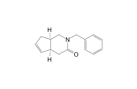 (1R*,6S*)-3-Benzyl-3-azabicyclo[4.3.0]non-7-en-4-one