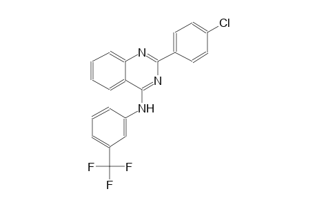 2-(4-chlorophenyl)-N-[3-(trifluoromethyl)phenyl]-4-quinazolinamine
