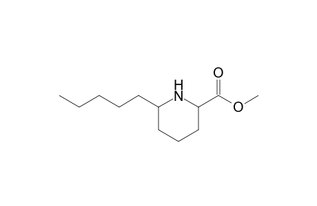 Methyl 2-pentylpiperidine-6-carboxylate