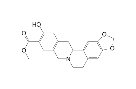 6H-Benzo[g]-1,3-benzodioxolo[5,6-a]quinolizine-10-carboxylic acid, 5,8,9,12,13,13a-hexahydro-11-hydroxy-, methyl ester