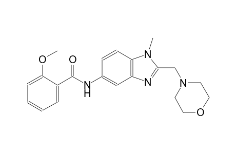 benzamide, 2-methoxy-N-[1-methyl-2-(4-morpholinylmethyl)-1H-benzimidazol-5-yl]-
