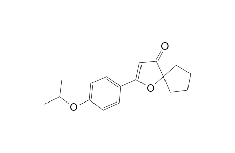 2-(4-Isopropoxyphenyl)-1-oxaspiro[4.4]non-2-en-4-one