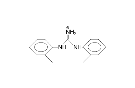 N,N'-Bis(2-methyl-phenyl)-guanidinium cation