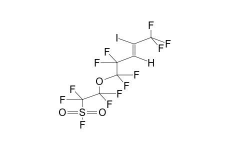 5-(2-IODO-3,3,3-TRIFLUOROPROP-1-EN-YL)-PERFLUORO-3-OXAPENTYLSULPHONYLFLUORIDE