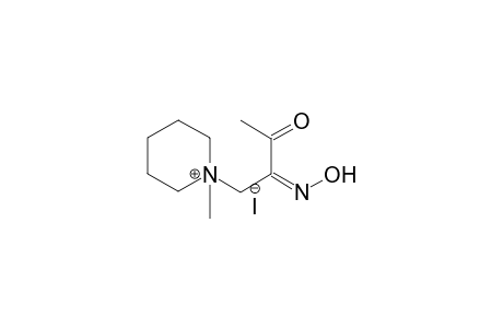 1-[(2Z)-2-(hydroxyimino)-3-oxobutyl]-1-methylpiperidinium iodide