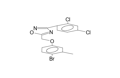 3-(2,4-dichlorophenyl)-5-(3-methyl-4-bromophenoxymethyl)-1,2,4-oxadiazole