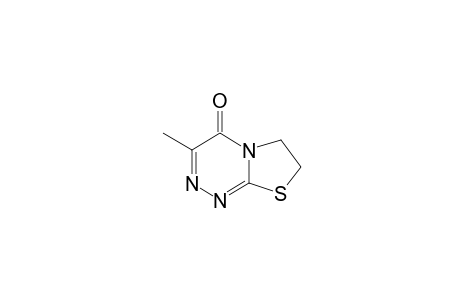 6,7-dihydro-3-methyl-4H-thiazolo[2,3-c]-as-triazin-4-one