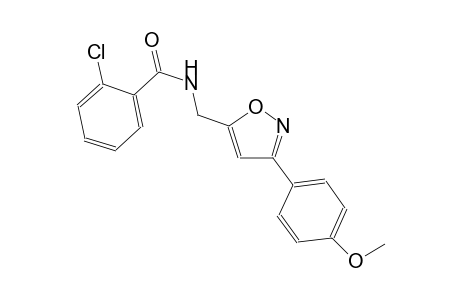 benzamide, 2-chloro-N-[[3-(4-methoxyphenyl)-5-isoxazolyl]methyl]-