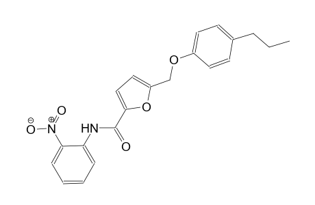 N-(2-nitrophenyl)-5-[(4-propylphenoxy)methyl]-2-furamide
