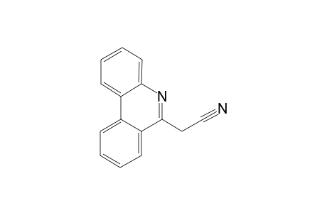 6-Phenanthridinylacetonitrile