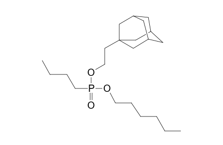 Butylphosphonic acid, 2-(1-adamantyl)ethyl hexyl ester