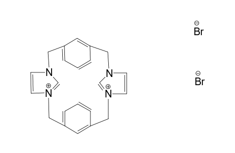 [1(4)]-metacyclo-bis(1,3)-Imidazoliophanium dibromide