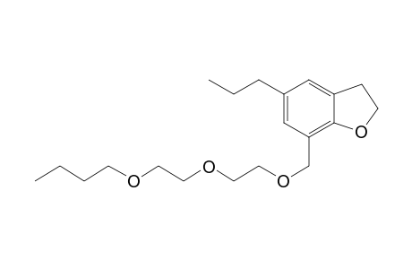 5-n-propyl-7-[[2-(2-Butoxyethoxy)ethoxy]methyl]-2,3-dihydrobenzofuran