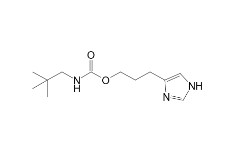 3-(1H-imidazol-5-yl)propyl N-(2,2-dimethylpropyl)carbamate