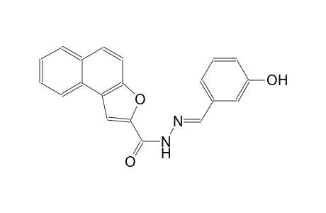 N'-[(E)-(3-hydroxyphenyl)methylidene]naphtho[2,1-b]furan-2-carbohydrazide
