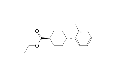 Ethyl trans-4-(o-tolyl)cyclohexane carboxylate