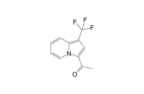1-[1-(trifluoromethyl)-3-indolizinyl]ethanone