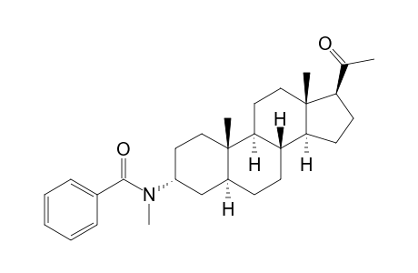 TERMINAMINE_G;3-ALPHA-(METHYLBENZOYLAMINO)-PREGNAN-20-ONE