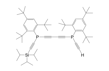 [Ethynyl(2,4,6-tri-tert-butylphenyl)phosphanyl]({2,4,6-tert-butylphenyl)[(triisopropylsilyl)ethenyl]phosphanyl}butadiyne