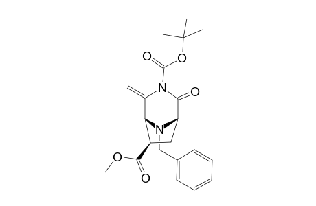 (1S,5R,6R)-Methyl 8-benzyl-3-t-butoxycarbonyl-4-methylene-2-oxo-3,8-diazabicyclo[3.2.1]octane-6-exo-6-carboxylate