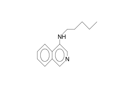 4-Pentylamino-isoquinoline