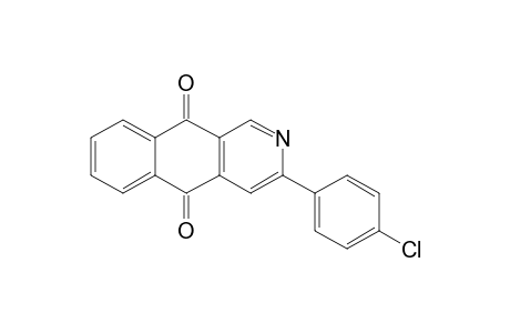 3-(4-Chlorophenyl)benzo[g]isoquinoline-5,10-dione