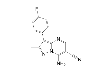pyrazolo[1,5-a]pyrimidine-6-carbonitrile, 7-amino-3-(4-fluorophenyl)-2-methyl-