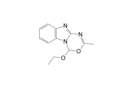 6-Ethoxy-2-methyl-1,3-oxadiazino[1,2-a]-benzimidazole