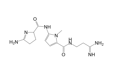 1H-Pyrrole-2-carboxamide, 5-[[(5-amino-3,4-dihydro-2H-pyrrol-2-yl)carbonyl]amino]-N-(3-amino-3-iminopropyl)-1-methyl-