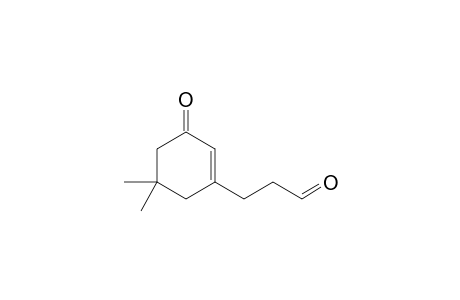 3-(3-keto-5,5-dimethyl-cyclohexen-1-yl)propionaldehyde